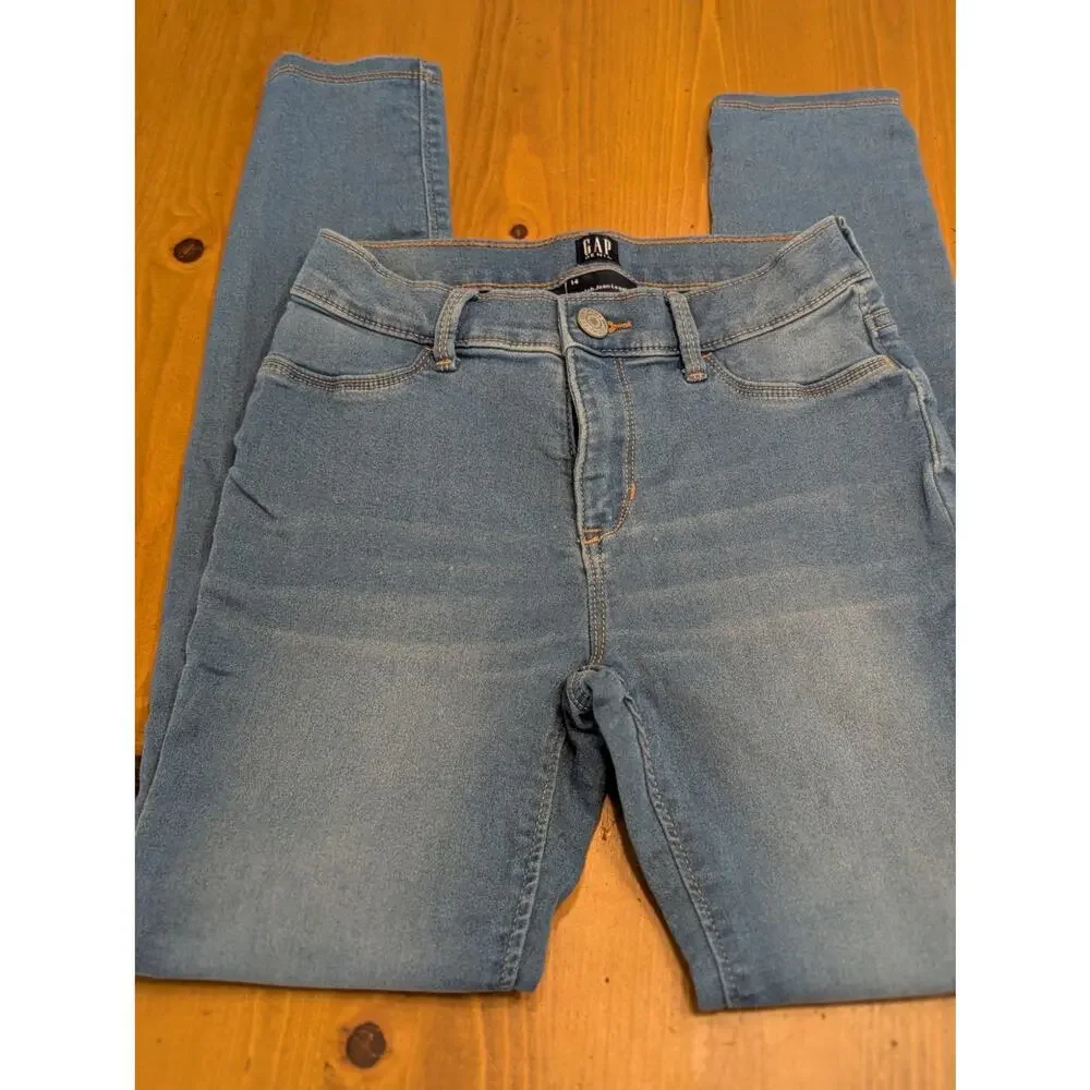 Gap Kids Jegging Jean, Light Wash, LN w/o Tags, Size 14